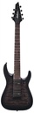 Jackson JS22Q-7 DKA HT Transparent Black Burst