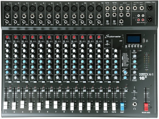 [A/006551] Studiomaster Club XS 16+