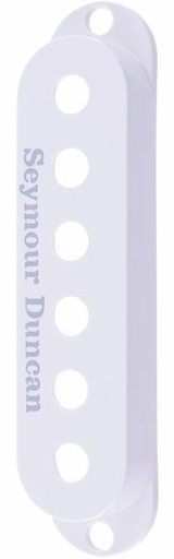 [A/006191] Seymour Duncan Strat Cover, com Logo, White