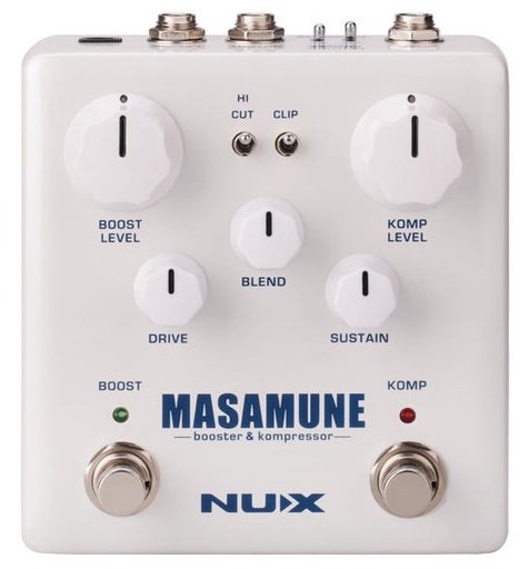 [A/007870] Nux Analog Compressor and Boost Masamune NBK-5