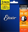 Elixir Nanoweb 9/42 Super Light 2+1 Oferta 16540