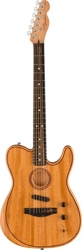 [A/007987] Fender American Acoustasonic Tele All-Mahogany, Ebony Fingerboard, Natural