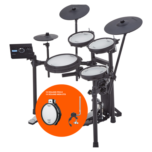 [A/008093] Roland TD-17KV2 E-Drum com OFERTA 1x Roland PDX-8 + 1x Roland MDH-STD