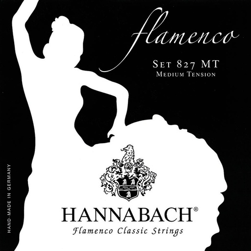 [A/008198] Hannabach 827MT Flamenco Black