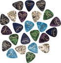 Fender 351 Shape Premium Picks 24un Pack, Multi-Color