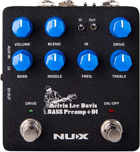 [A/008691] NUX Melvin Lee Davis Bass Preamp DI NBP-5