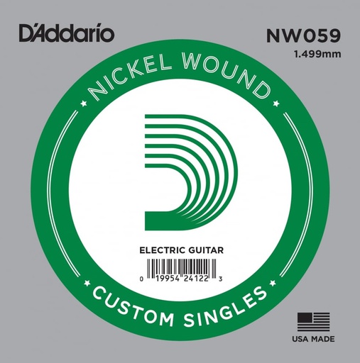 [A/001647] Daddario NW059 Single String