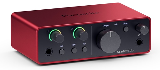 [A/009098] Focusrite Scarlett Solo 4th Gen