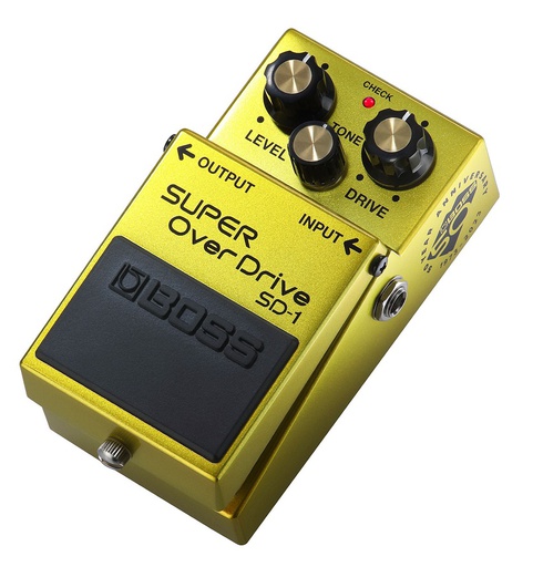 [A/009159] Boss SD-1-B50A 50th Anniversary Edition Super Overdrive Pedal