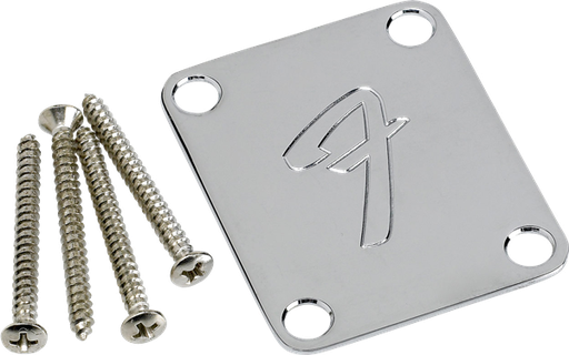 [A/009225] Fender Vintage CR Logo Neck Plate