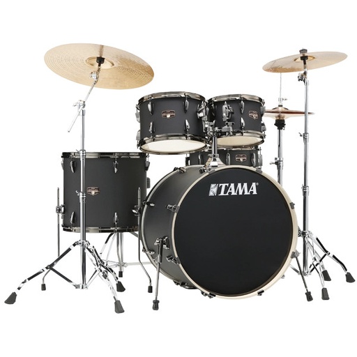 [A/009347] Tama Imperialstar IP52H6WBN Blacked Out Black com Hardware Black Nickel