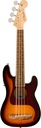 Fender Fullerton Precision Bass Ukulele 3-Color Sunburst